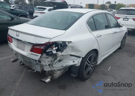 2016 Honda Accord Sport from USA, damaged, VIN 1HGCR2F51GA132210